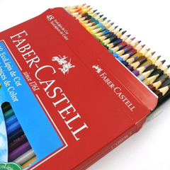 LAPIS DE COR 48 CORES FABER-CASTELL - comprar online