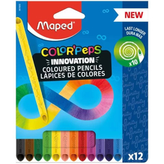LAPIS 12 CORES INFITO COLOR PEPS INFINITY -MAPED