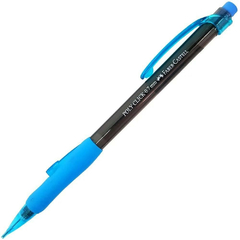 LAPISEIRA 0.7 POLY CLICK AZUL + GRAFITE 0.7B - FABER CASTELL - comprar online