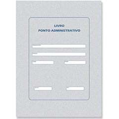 LIVRO PONTO ADMINISTRATIVO 5 UNIDADES - UNICA GRAFICA