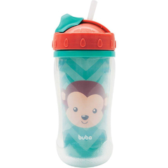 COPO PAREDE DUPLA ANIMAL FUN 320ML MACACO - BUBA - Mei-Mei Papelaria - Sempre Presente com Você