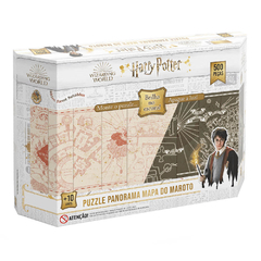 QUEBRA CABEÇA PUZZLE MAPA DO MAROTO HARRY POTTER 500PÇS GROW