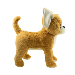 CACHORRO DE PELUCIA CHIHUAHUA MARROM 26CM INFANTIL - FOFY na internet