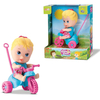 BONECA LITTLE DOLLS PLAYGROUND TRICICLO MENINA - DIVERTOYS