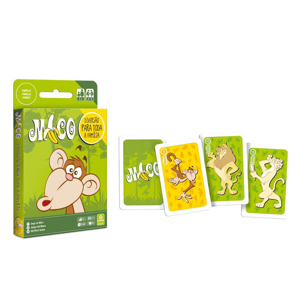 Jogo de Cartas Mico Kids 55 Cartas