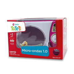 MICROONDAS 1.0 DE BRINQUEDO INFANTIL COM SOM - TATETI - comprar online