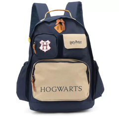 MOCHILA HARRY POTTER HOGWARTS AZUL- LUXCEL