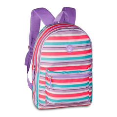 MOCHILA DE COSTAS JUVENIL LISTRADA - CLIO - comprar online