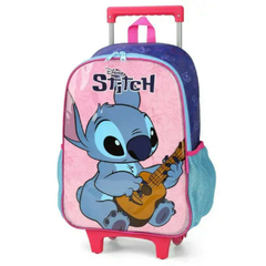 KIT MOCHILA RODINHA LANCHEIRA ESTOJO STITCH - LUXCEL - comprar online