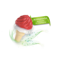 GELADEIRA DE BRINQUEDO INFANTIL MORANGUITA - MAGIC TOYS - Mei-Mei Papelaria - Sempre Presente com Você