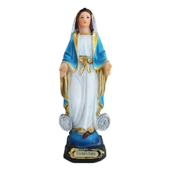 ENFEITE NOSSA SENHORA MEDALHA MILAGROSA 12,5CM