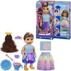 BABY ALIVE PRINCESA ELLIE GROWS UP MORENA - HASBRO