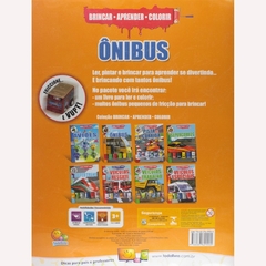 LIVRO BRINCAR-APRENDER-COLORIR: ONIBUS - TODOLIVRO - comprar online