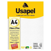 PAPEL CASCA DE OVO A4 180G C/ 50 FOLHAS BRANCO - USAPEL