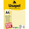 PAPEL LINHO A4 180G C/ 50 FOLHAS PALHA - USAPEL