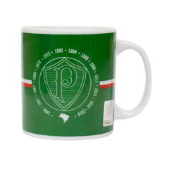 CANECA DE PORCELANA PALMEIRAS 320ML OFICIAL - MILENO na internet