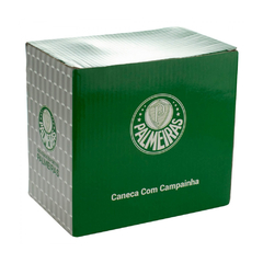 CANECA DE VIDRO PALMEIRAS COM CAMPAINHA 650 ml CERVEJA CHOPP - loja online