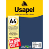 PAPEL COLOR A4 180G C/ 50 FOLHAS AZUL NOITE 10UN- USAPEL