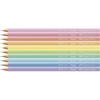 LAPIS TRIANGULAR 10 CORES PASTEL - FABER-CASTELL - comprar online