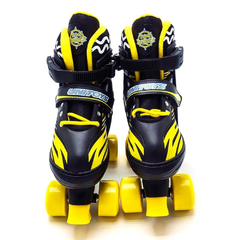 PATINS INFANTIL 4 RODAS QUAD 34 - 37 COM KIT DE PROTEÇÃO na internet