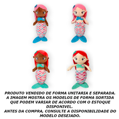 PELUCIA SEREIA AMIGOS DO CORACAO - DM TOYS