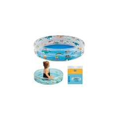 BANHEIRA PISCINA INFLAVEL INFANTIL 90 LITROS FUNDO DO MAR 90X20 - MOR na internet