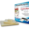 PLASTICO PARA PLASTIFICACAO POUCH FILM 220X307MM A4 100 LAMINAS 125 micras 0,05 - MARES - comprar online