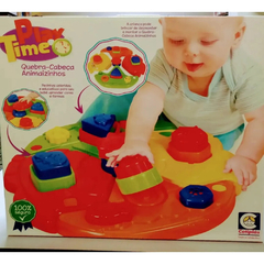 BRINQUEDO QUEBRA CABEÇA ANIMAIZINHOS PLAY TIME - COTIPLÁS - comprar online