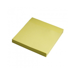 BLOCO ADESIVO PARA RECADOS AMARELO 100 FOLHAS 76x76mm - KAZ - comprar online