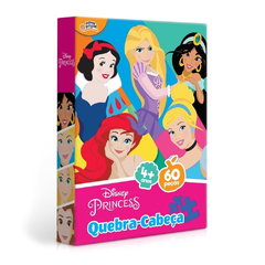 QUEBRA CABECA 60 PECAS PRINCESAS