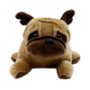 CACHORRO DE PELUCIA PUG MARROM INFANTIL - FOFY