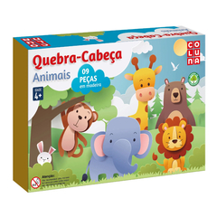 BRINQUEDO QUEBRA CABECA 9PCS ANIMAIS - COLUNA