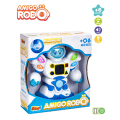 AMIGO ROBÔ INFANTIL BILÍNGUE INGLÊS PORTUGUÊS - ZOOP TOYS - comprar online