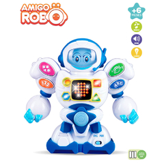 AMIGO ROBÔ INFANTIL BILÍNGUE INGLÊS PORTUGUÊS - ZOOP TOYS