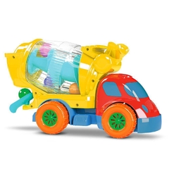 CAMINHAO BETONEIRA DE BOLINHAS ROBUSTUS KIDS - DIVER TOYS