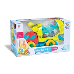 CAMINHAO BETONEIRA DE BOLINHAS ROBUSTUS KIDS - DIVER TOYS na internet