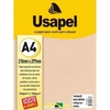 PAPEL VERGE A4 180G COM 50 FOLHAS COR SALMÃO - USAPEL - comprar online