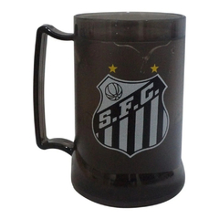 CANECA SANTOS 400ML FUMÊ ESCUDO GEL CONGELANTE - Mei-Mei Papelaria - Sempre Presente com Você