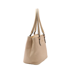 BOLSA FEMININA DE OMBRO TEXTURIZADA BEGE - CHENSON - comprar online