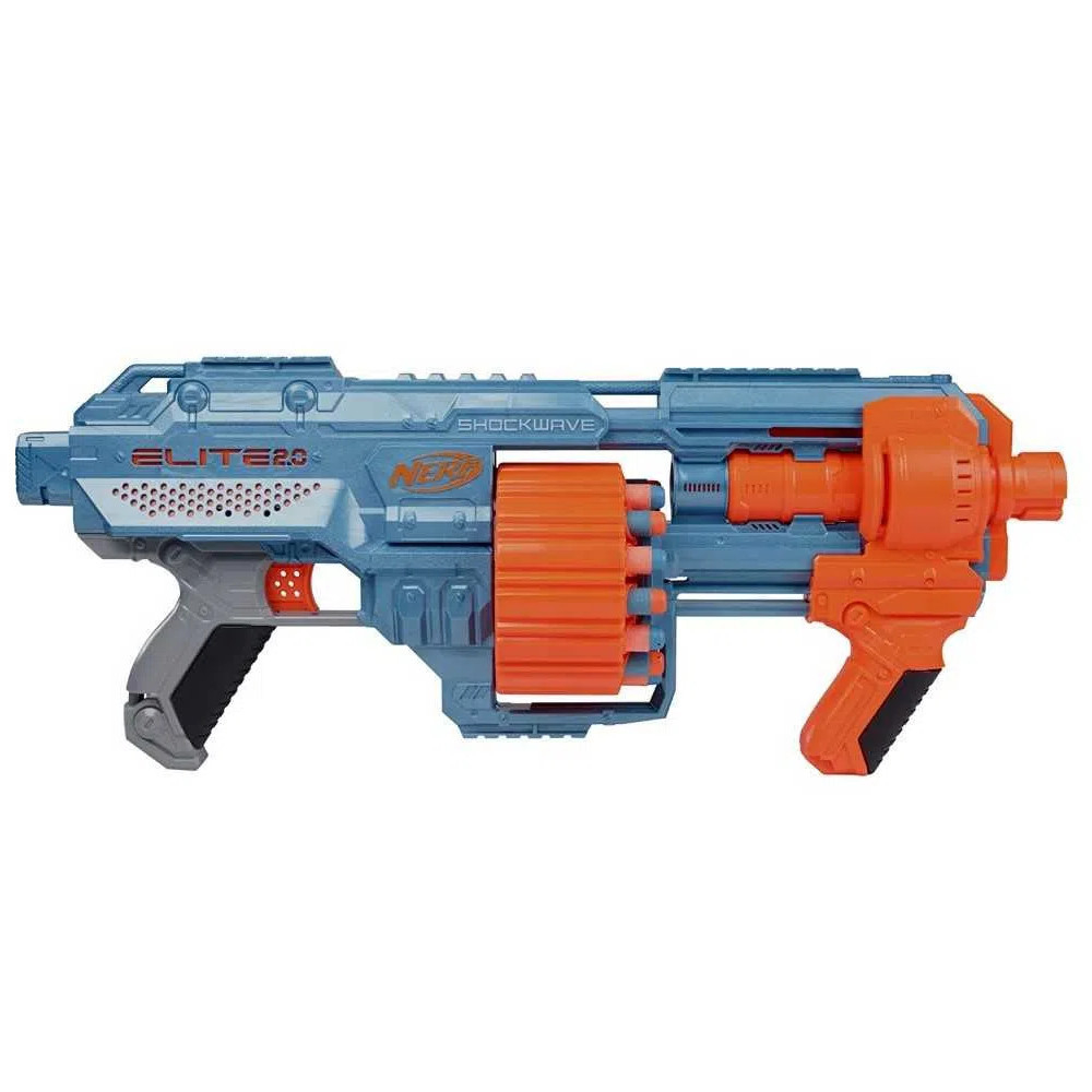 Lançador De Dardos Nerf Elite 2.0 Shockwave Rd-15 Hasbro