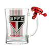 CANECA DE VIDRO SÃO PAULO FC CAMPAINHA 650ml CERVEJA CHOPP