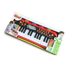 TECLADO MUSICAL DE BRINQUEDO INFANTIL ROCK STAR - ZOOP TOYS - comprar online