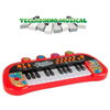 TECLADO MUSICAL DE BRINQUEDO INFANTIL ROCK STAR - ZOOP TOYS