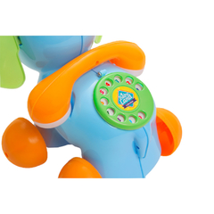 Imagem do BRINQUEDO INFANTIL BABYLAND TELEFANTE AZUL OU ROSA - CARDOSO