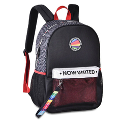 MOCHILA NOW UNITED ESCOLAR COM CHAVEIRO - CLIO na internet