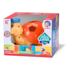 BRINQUEDO BEBÊ DIDÁTICO BABY LAND TARTARUGA - CARDOSO TOYS - loja online