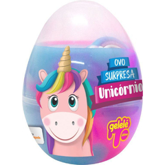 OVO SURPRESA UNICORNIO SLIME MASSINHA INFANTIL GELELÉ 1UN