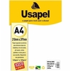 PAPEL A4 OPALINE 180G C/ 50 FOLHAS BRANCO - USAPEL