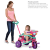 Imagem do TRICICLO VELOBABY PASSEIO E PEDAL (ROSA) - BANDEIRANTE