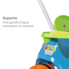 TRICICLO VELOBABY PASSEIO & PEDAL - BANDEIRANTE - comprar online